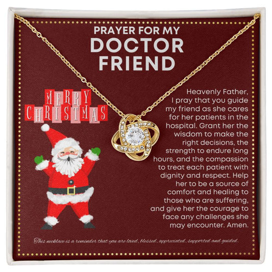 JGF Jewelry Gifts for Family Prayer For My Doctor Friend