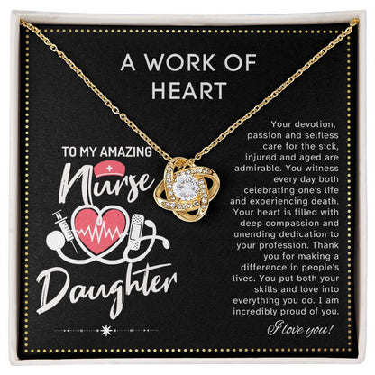 JGF Jewelry Gifts for Family | My Daughter Is A Nurse Practitioner | Rn Nurse Graduation Gift For Daughter