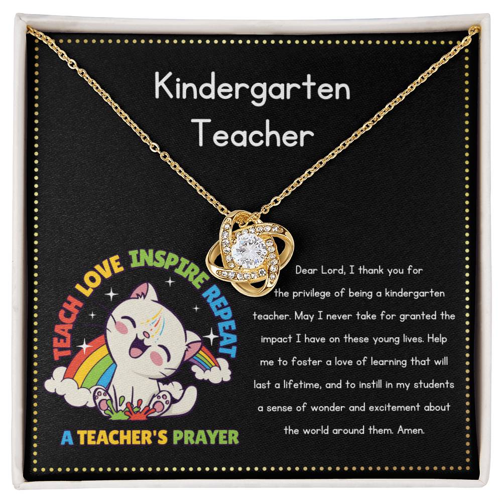 JGF Jewelry Gifts for Family My Teacher Loves Cats Kindergarten Classroom Must Haves For Retired Teachers