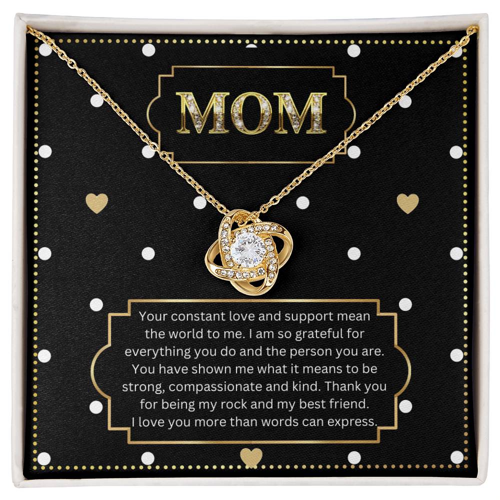 JGF Jewelry Gifts for Family Gifts For Mom Who Has Everything Love Knot Necklace