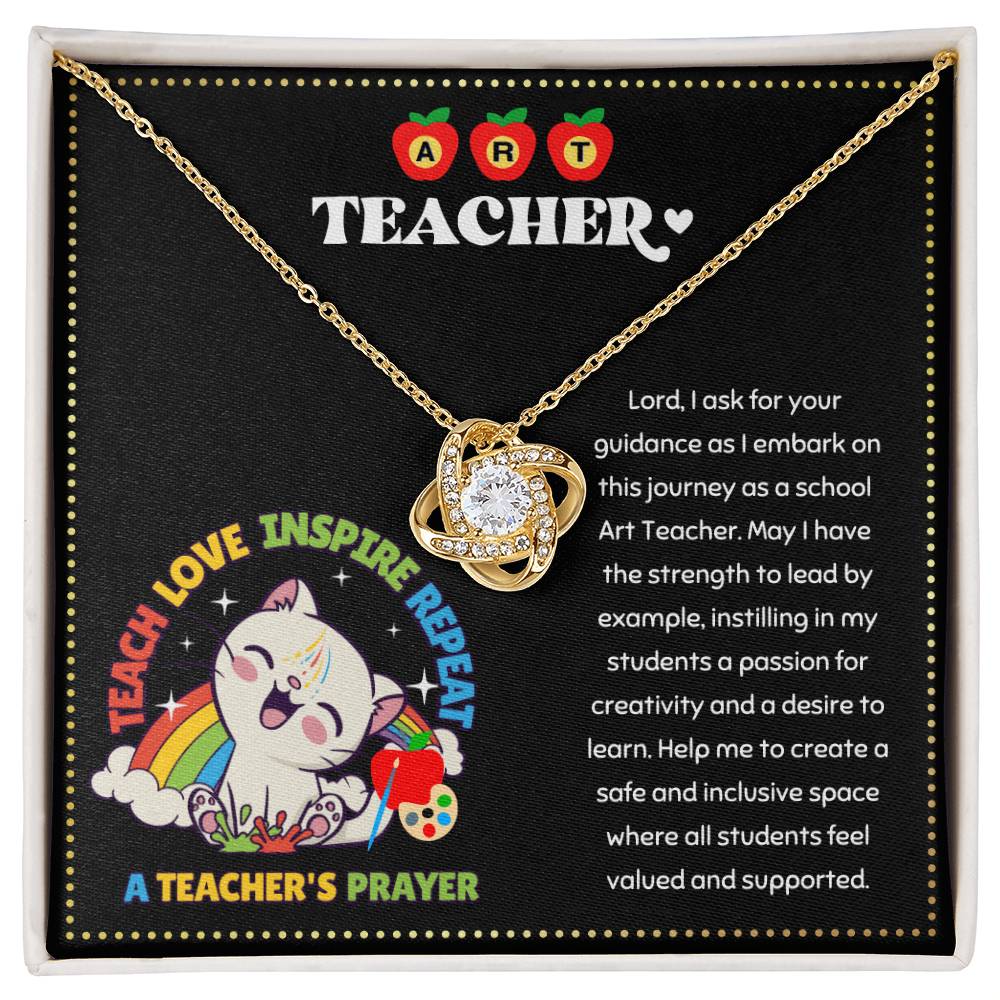 JGF Jewelry Gifts for Family Necklace Gift For Art Teacher Woman On Appreciation Day