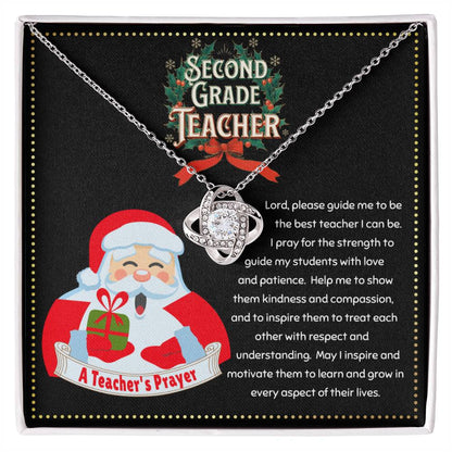 JGF Jewelry Gifts for Family Second 2nd Grade Teacher Appreciation Retirement Gifts