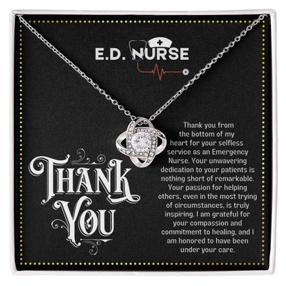 JGF Jewelry Gifts for Family | Thank You ER ED Nurse Gifts | Emergency Department Room Nurse Gifts