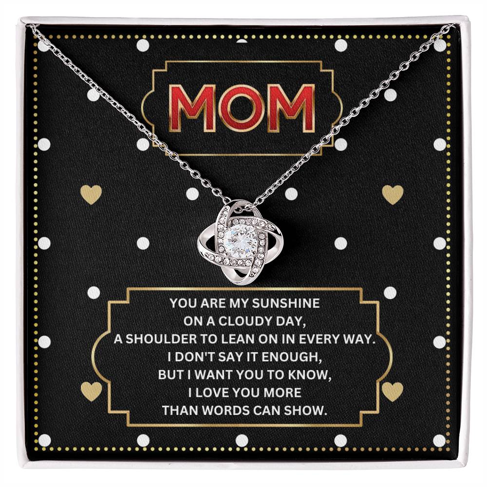JGF Jewelry Gifts for Family I Love Mommy Necklace For My Mom