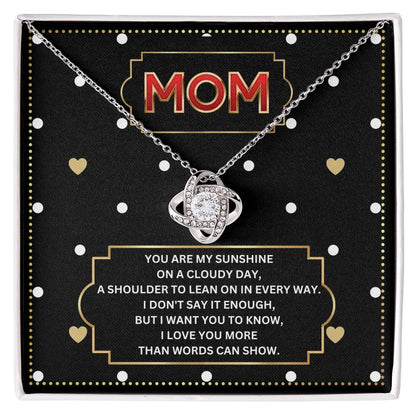 JGF Jewelry Gifts for Family I Love Mommy Necklace For My Mom