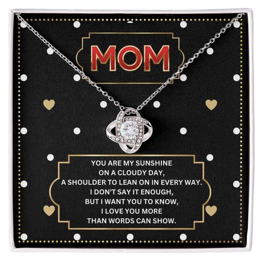 JGF Jewelry Gifts for Family I Love Mommy Necklace For My Mom