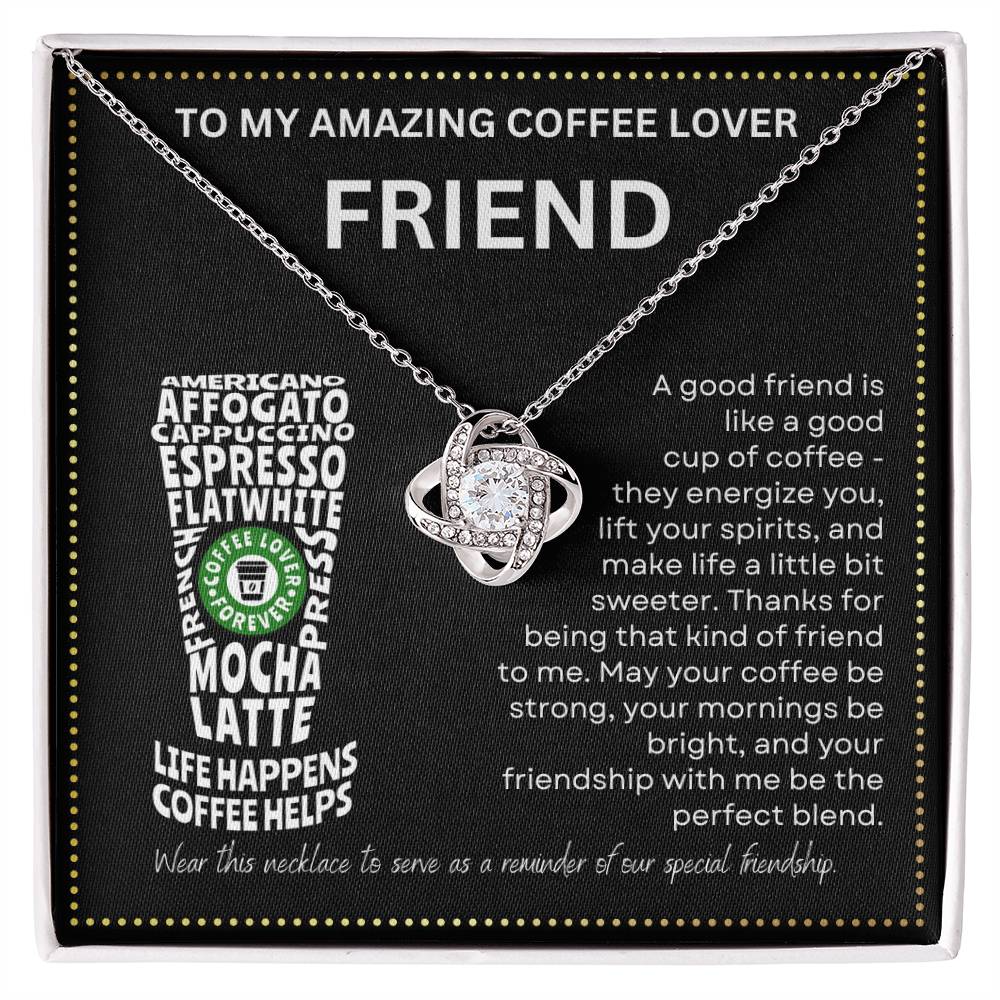 JGF Jewelry Gifts for Family Friend Who Has Everything and Loves Coffee