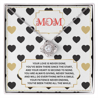 JGF Jewelry Gifts for Family Gifts For First Time Moms On Mother's Day Connected Hearts Necklace