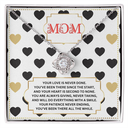 JGF Jewelry Gifts for Family Gifts For First Time Moms On Mother's Day Connected Hearts Necklace