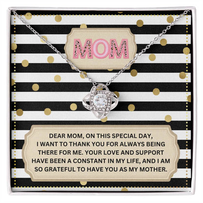 JGF Jewelry Gifts for Family I Love You Mom Necklace From Son And Daughter