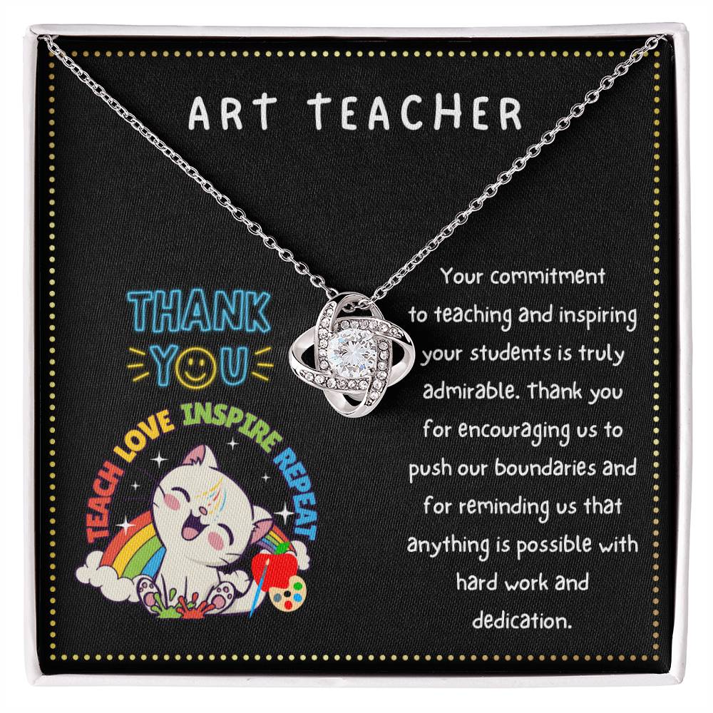 JGF Jewelry Gifts for Family Retired Retirement Thank You Card Art Teacher Gifts For Women