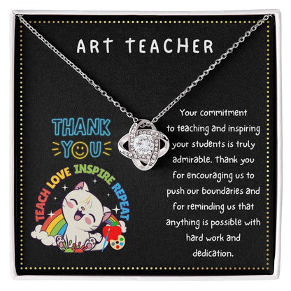 JGF Jewelry Gifts for Family Retired Retirement Thank You Card Art Teacher Gifts For Women