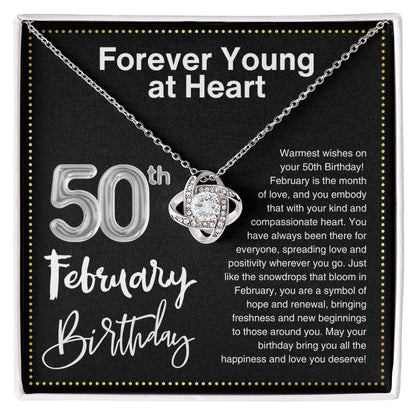 JGF Jewelry Gifts for Family 50th Birthday Gifts For Her February