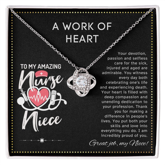 JGF Jewelry Gifts for Family | My Niece Is A Nurse | Birthday Gift For Niece Adult From Aunt And Uncle