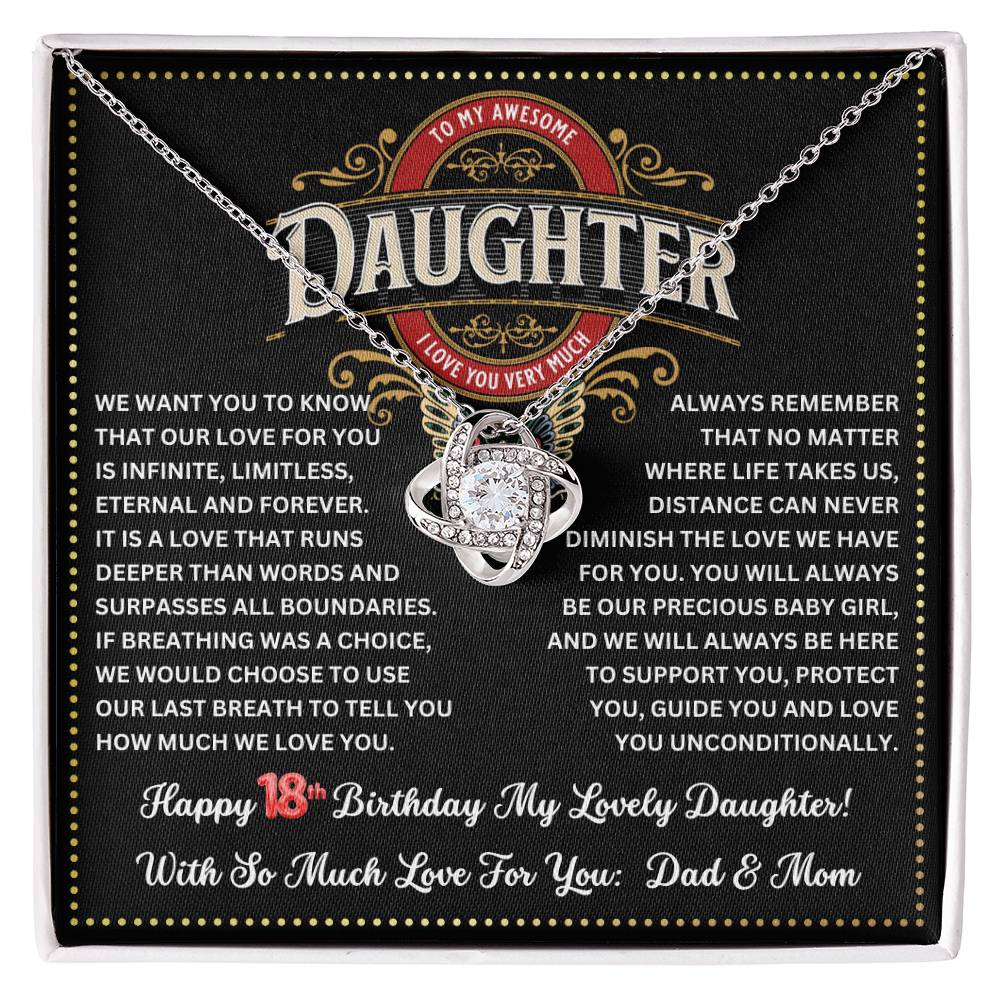 JGF Jewelry Gifts for Family 18 Year Old Daughter Gift From Dad And Mom