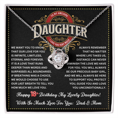 JGF Jewelry Gifts for Family 18 Year Old Daughter Gift From Dad And Mom