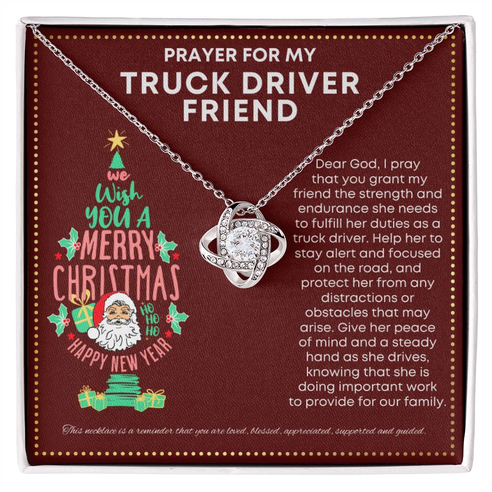JGF Jewelry Gifts for Family Gift For My Truck Driver Friend
