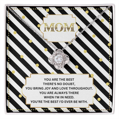 JGF Jewelry Gifts for Family My Mommy I Love You Mom Necklace From Son And Daughter