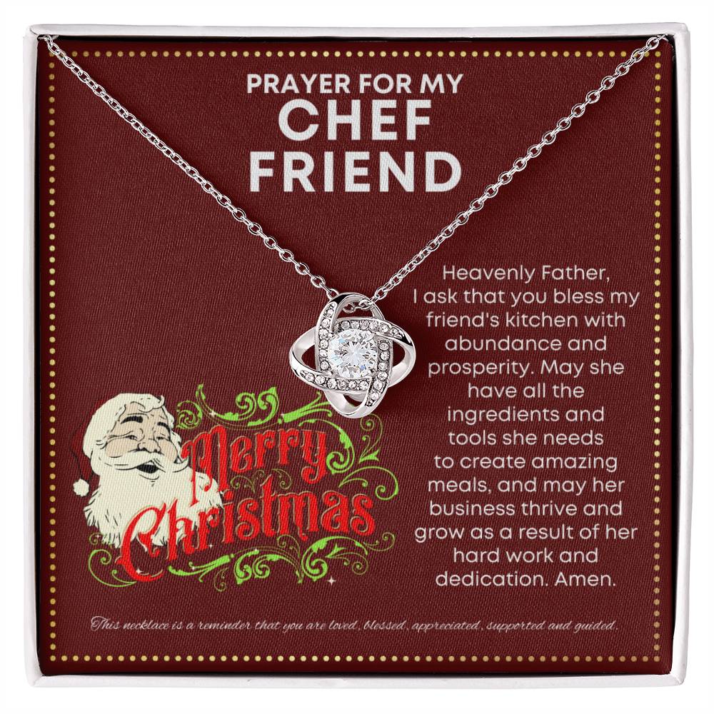 JGF Jewelry Gifts for Family Gift For Chef Friend Sterling Silver Necklace