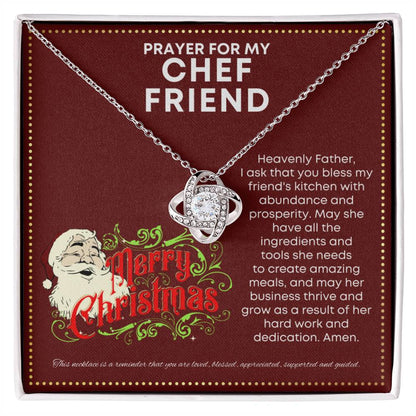 JGF Jewelry Gifts for Family Gift For Chef Friend Sterling Silver Necklace