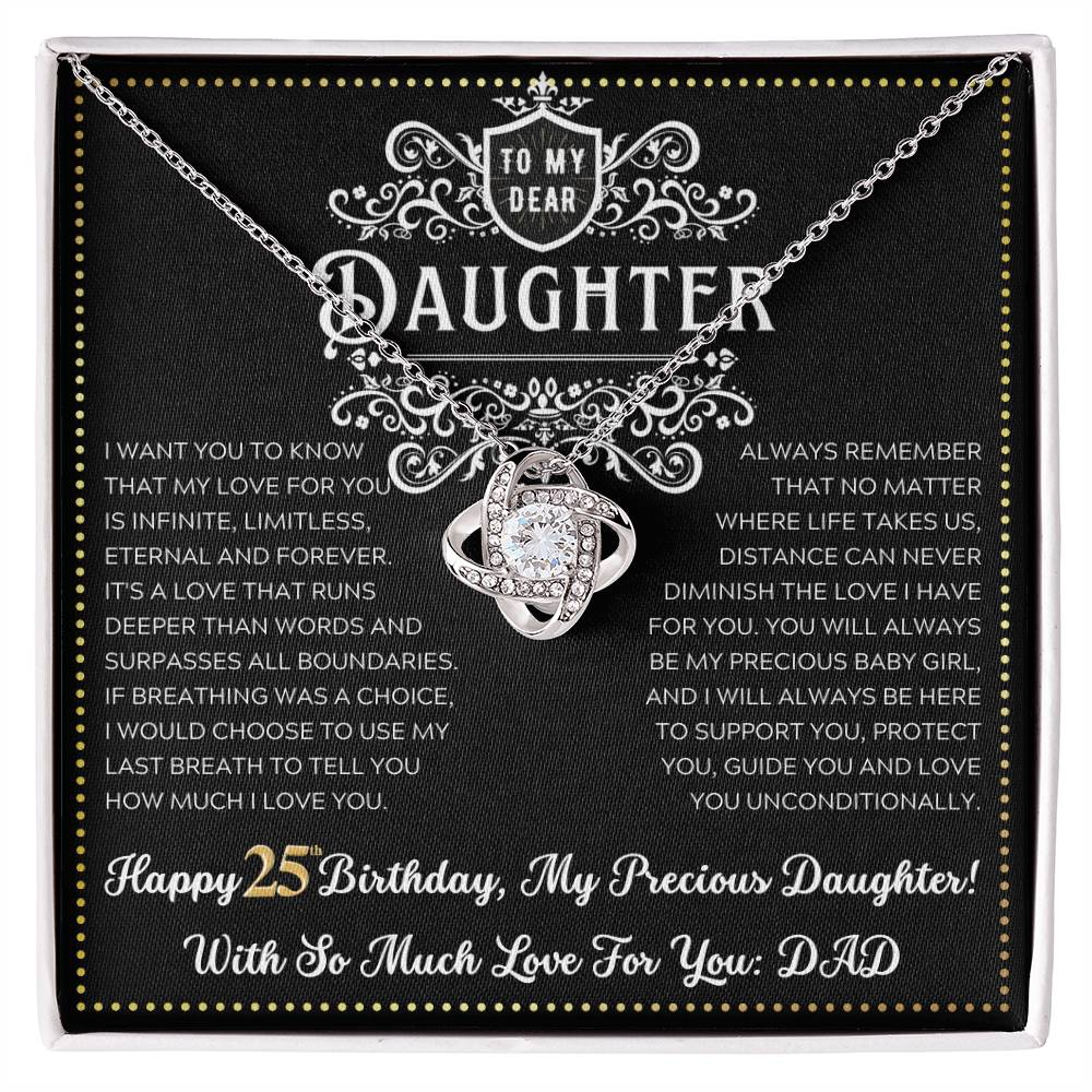JGF Jewelry Gifts for Family 25 Year Old Female Daughter From Dad
