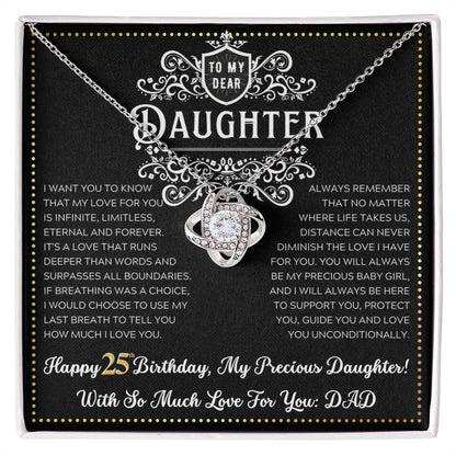 JGF Jewelry Gifts for Family 25 Year Old Female Daughter From Dad
