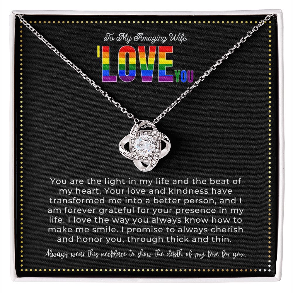 JGF Jewelry Gifts for Family | To My Amazing Wife Necklace Gifts