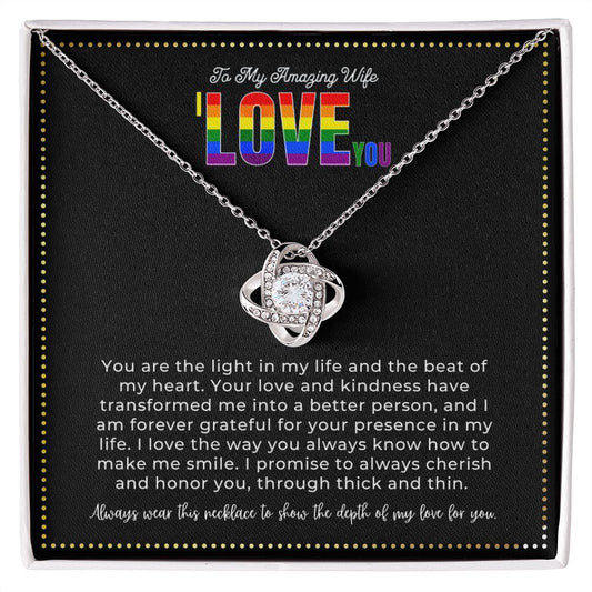 JGF Jewelry Gifts for Family | To My Amazing Wife Necklace Gifts