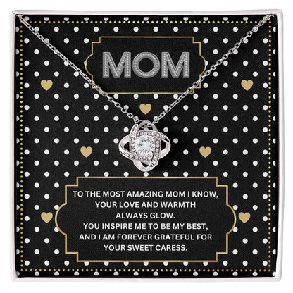 JGF Jewelry Gifts for Family I Love My Mom Necklace For My Amazing Mommy