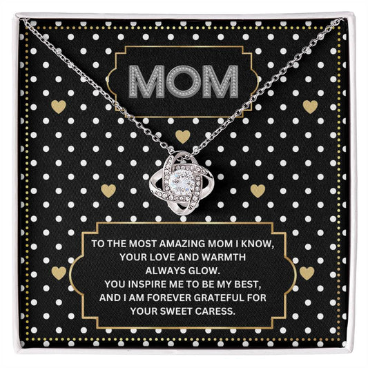 JGF Jewelry Gifts for Family I Love My Mom Necklace For My Amazing Mommy
