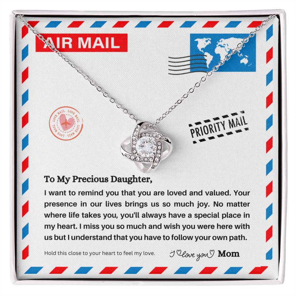 JGF Jewelry Gifts for Family | Gift For Daughter From Long Distance Mom | Happy Birthday Card with Inspiration Message