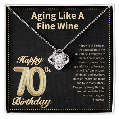 JGF Jewelry Gifts for Family 70 Year Old Birthday Gifts For Women