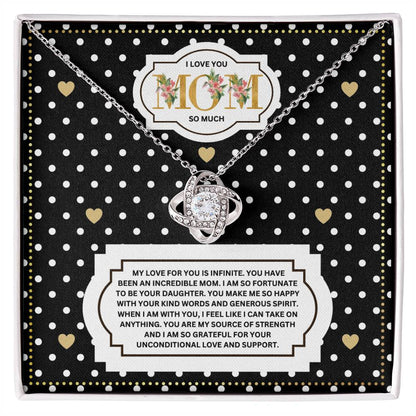 JGF Jewelry Gifts for Family My Mommy I Love You Mom Necklace