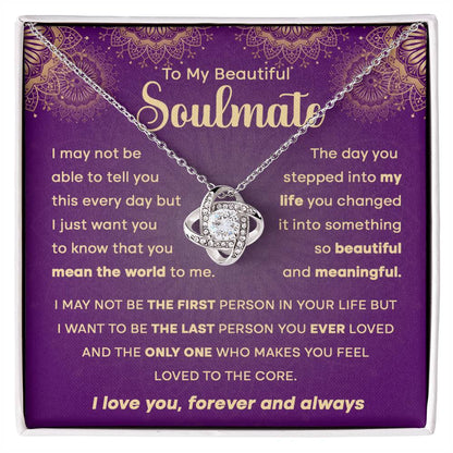 Soulmate-Mean The World