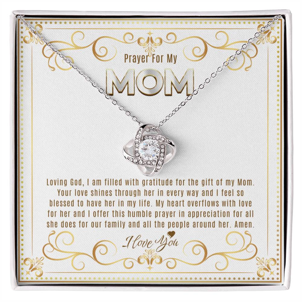 JGF Jewelry Gifts for Family Prayer For Mom From Daughter And Son