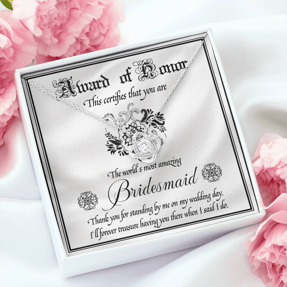 Bridesmaid-Award Of Honor