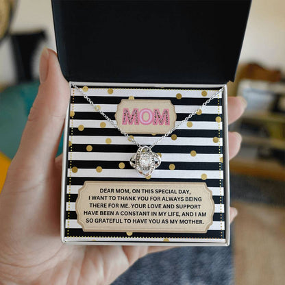 JGF Jewelry Gifts for Family I Love You Mom Necklace From Son And Daughter