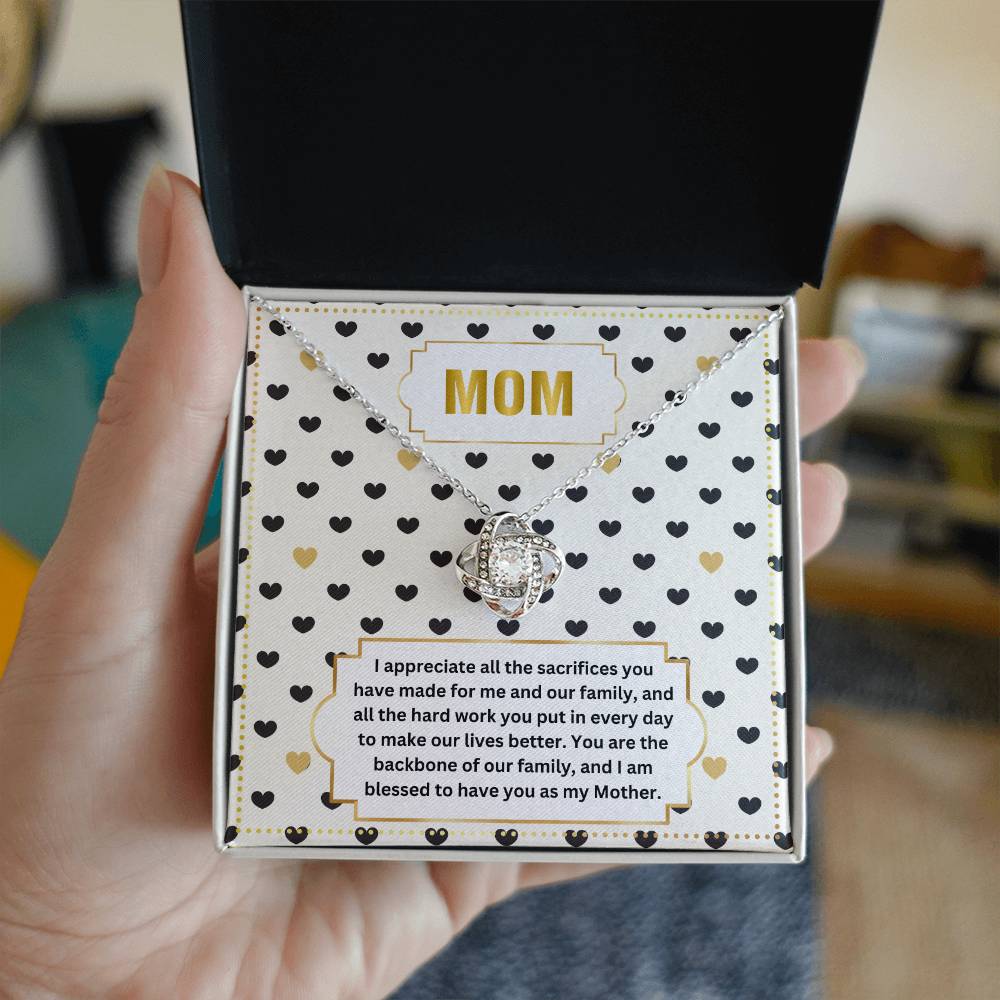 JGF Jewelry Gifts for Family To My Mom Necklace From Daughter And Son
