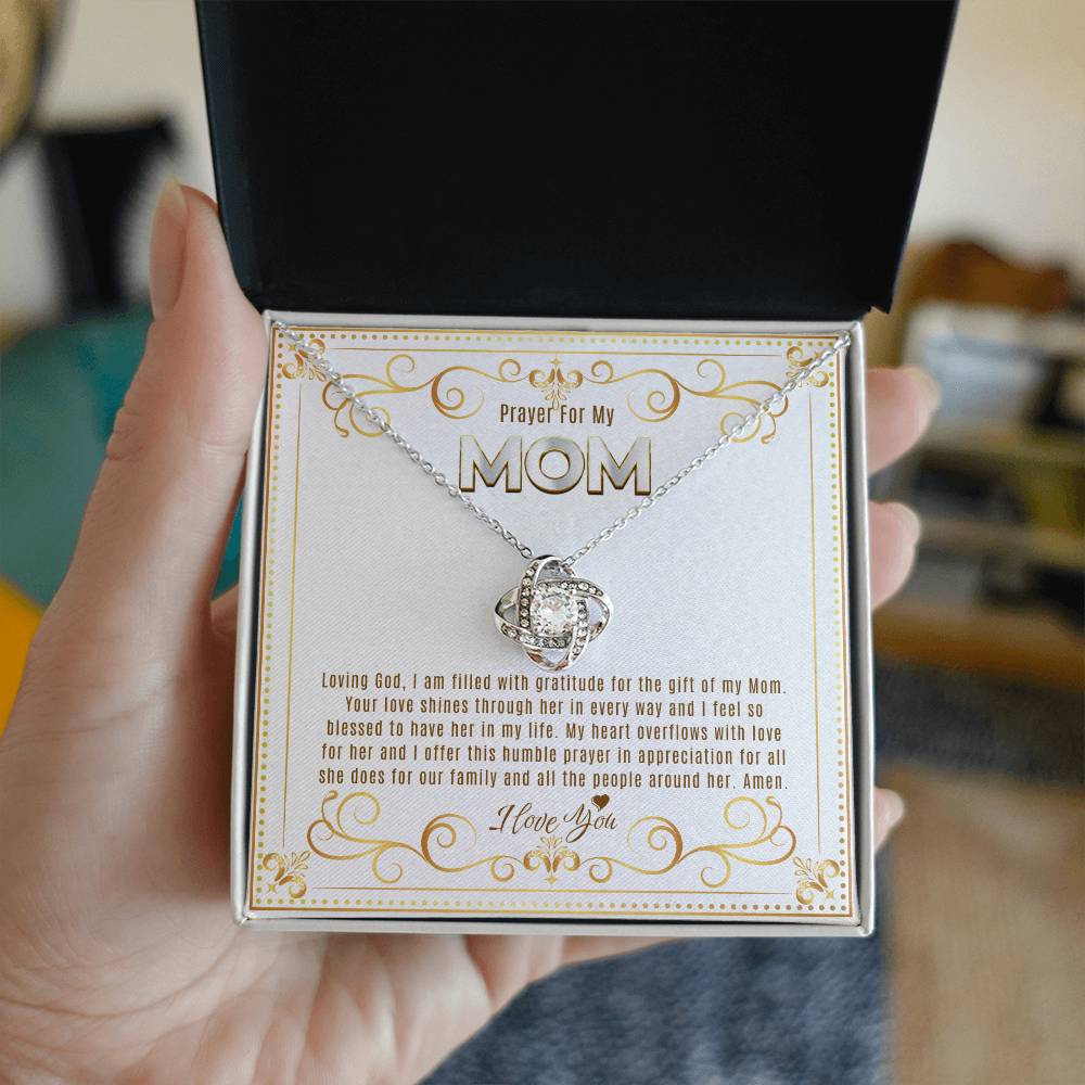 JGF Jewelry Gifts for Family Prayer For Mom From Daughter And Son