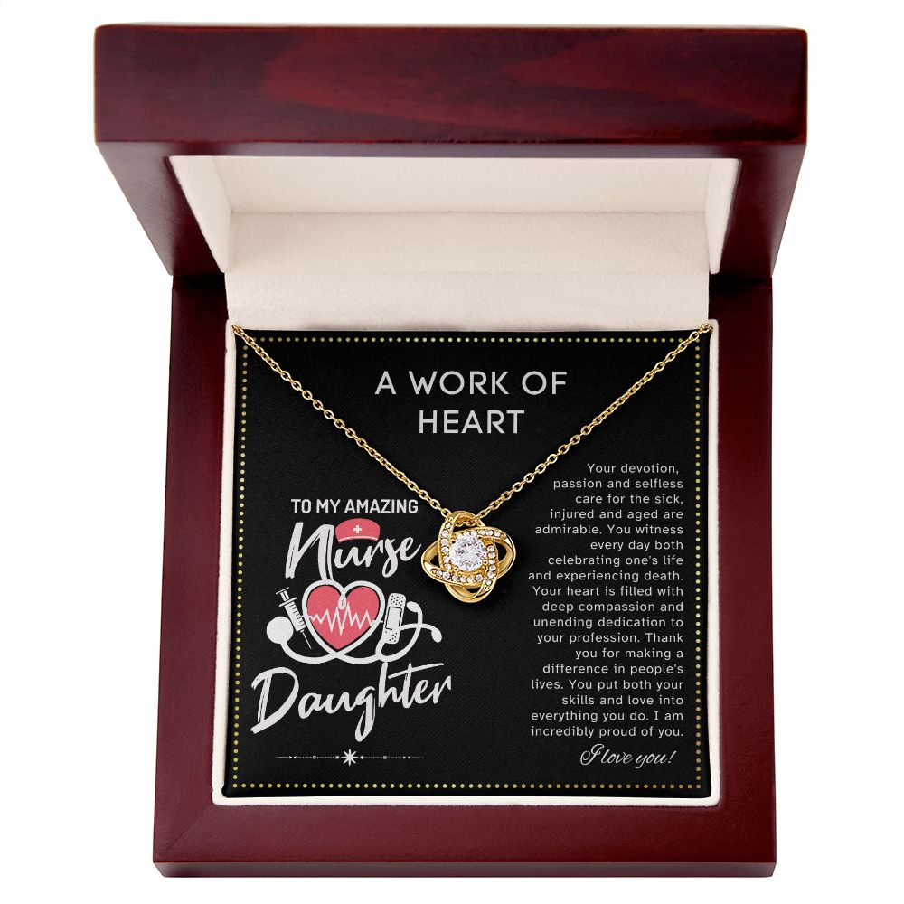 JGF Jewelry Gifts for Family | My Daughter Is A Nurse Practitioner | Rn Nurse Graduation Gift For Daughter