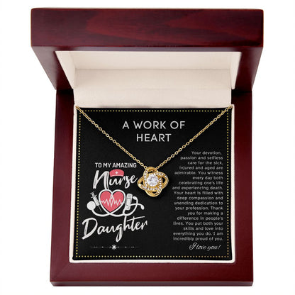 JGF Jewelry Gifts for Family | My Daughter Is A Nurse Practitioner | Rn Nurse Graduation Gift For Daughter