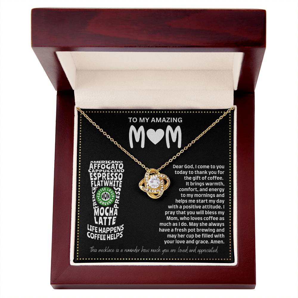 JGF Jewelry Gifts for Family Birthday Gift For Coffee Lover Mom Who Has Everything