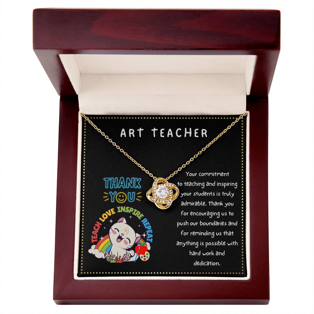 JGF Jewelry Gifts for Family Retired Retirement Thank You Card Art Teacher Gifts For Women