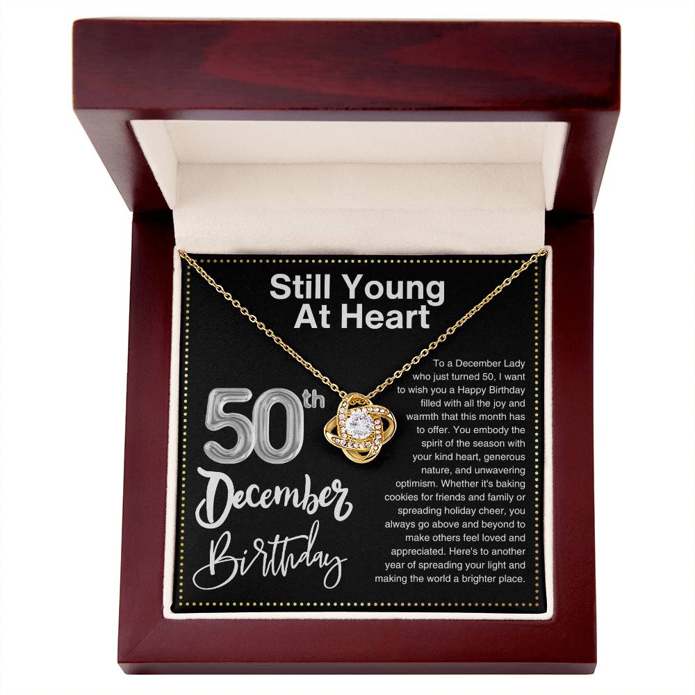 JGF Jewelry Gifts for Family 50 Year Old Birthday Gifts December