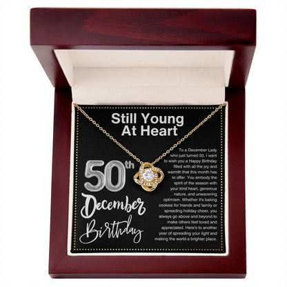 JGF Jewelry Gifts for Family 50 Year Old Birthday Gifts December
