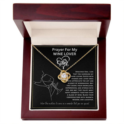 JGF Jewelry Gifts for Family Wine Lover Birthday Gifts For Women Sister