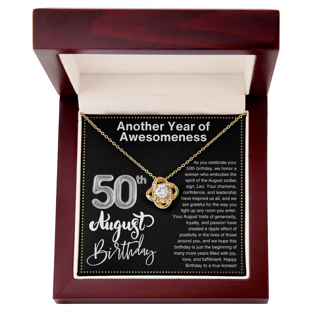 JGF Jewelry Gifts for Family 50 Birthday Gifts For Women August