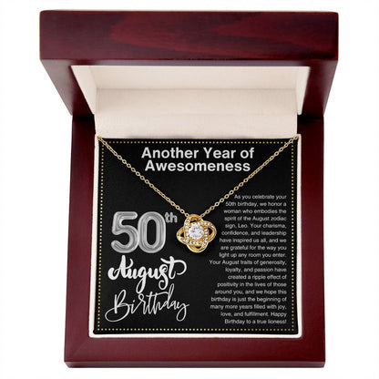 JGF Jewelry Gifts for Family 50 Birthday Gifts For Women August