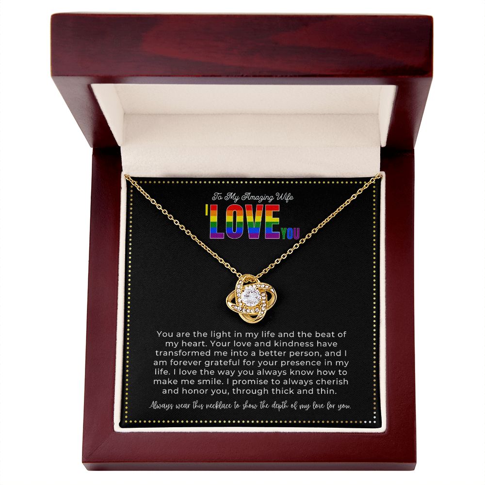 JGF Jewelry Gifts for Family | To My Amazing Wife Necklace Gifts