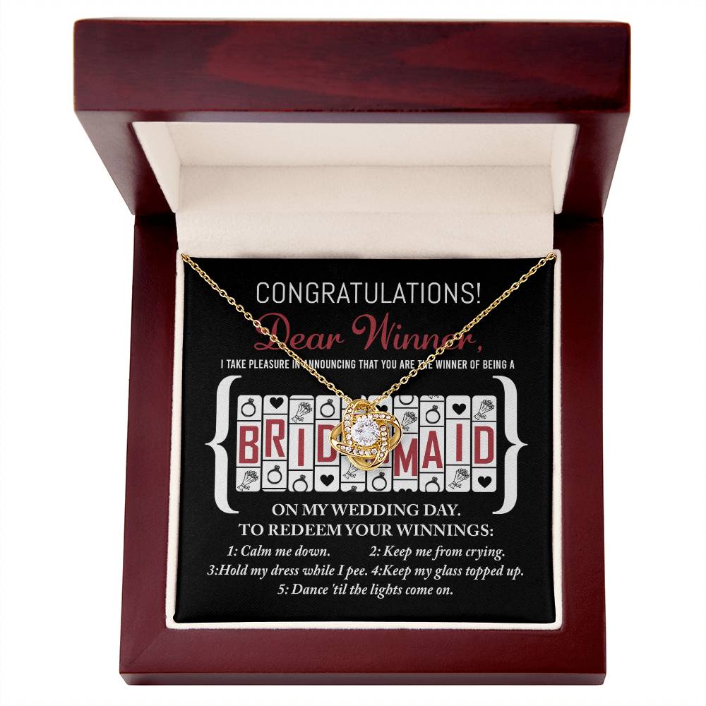 Bridesmaid-The Winner Of